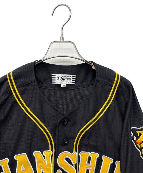 阪神タイガース（ハンシンタイガース）阪神タイガース (ハンシンタイガース) 応援グッズ イエロー×ブラック サイズ:Lの古着・服飾アイテム