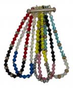 art of inspirationアートオブインスピレーション）の古着「5連ビーズブレスレット」｜マルチカラー