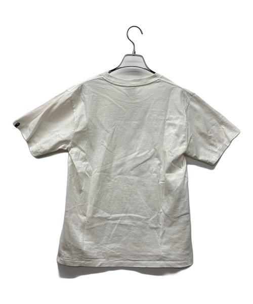 BAPE BY A BATHING APE（ベイプバイアベイシングエイプ）BAPE BY A BATHING APE (ベイプバイアベイシングエイプ) 半袖カットソー ホワイト サイズ:Sの古着・服飾アイテム