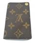LOUIS VUITTON (ルイ ヴィトン) カードケース ブラウン：6000円