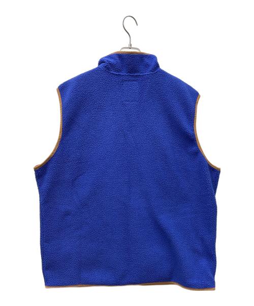Columbia（コロンビア）Columbia (コロンビア) フリースベスト ブルー×ベージュ×レッド サイズ:XLの古着・服飾アイテム
