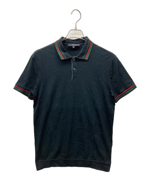 GUCCI（グッチ）GUCCI (グッチ) ポロシャツ ブラック サイズ:M　　　　　　　　の古着・服飾アイテム