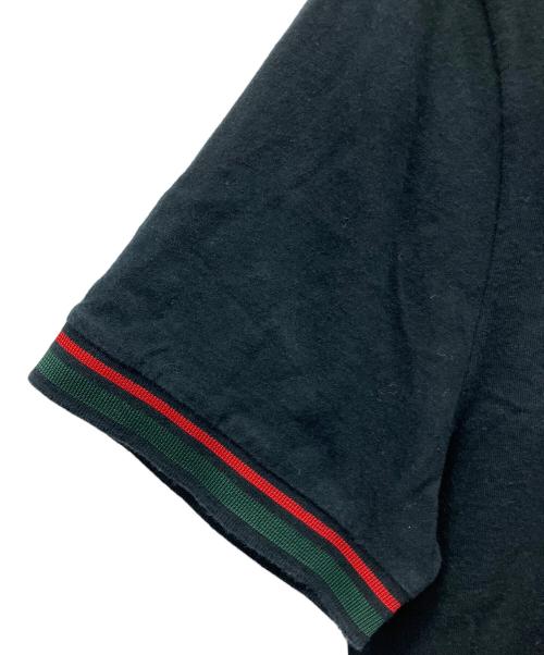 GUCCI（グッチ）GUCCI (グッチ) ポロシャツ ブラック サイズ:M　　　　　　　　の古着・服飾アイテム