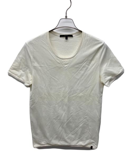 GUCCI（グッチ）GUCCI (グッチ) メッシュ半袖カットソー ホワイト サイズ:Mの古着・服飾アイテム
