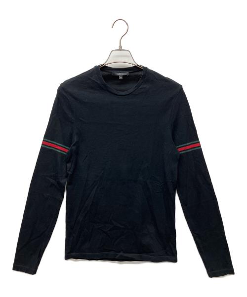 GUCCI（グッチ）GUCCI (グッチ) 長袖カットソー ブラック サイズ:M　　　　　　　　の古着・服飾アイテム