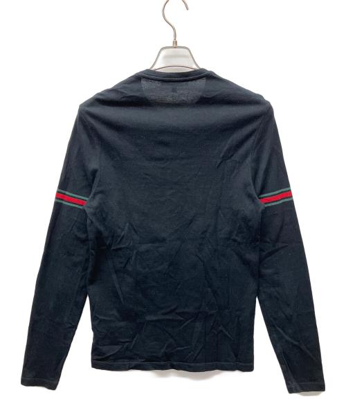 GUCCI（グッチ）GUCCI (グッチ) 長袖カットソー ブラック サイズ:M　　　　　　　　の古着・服飾アイテム