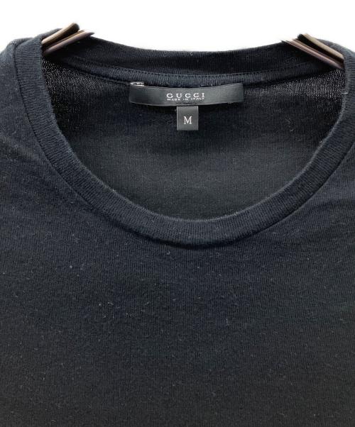 GUCCI（グッチ）GUCCI (グッチ) 長袖カットソー ブラック サイズ:M　　　　　　　　の古着・服飾アイテム