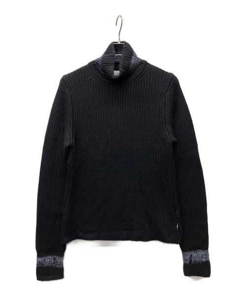 ARMANI COLLEZIONI（アルマーニ コレツィオーニ）ARMANI COLLEZIONI (アルマーニ コレツィオーニ) 薄手ニット ブラック サイズ:XSの古着・服飾アイテム