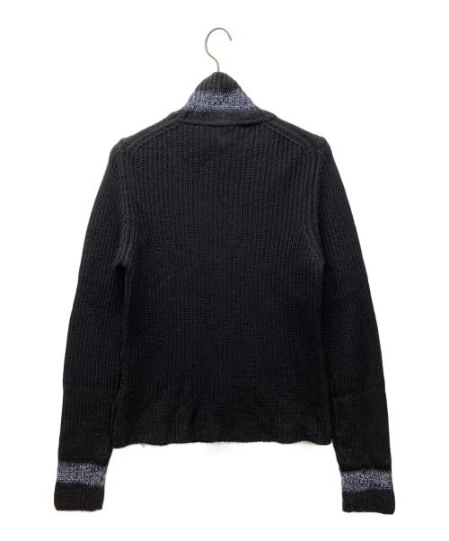 ARMANI COLLEZIONI（アルマーニ コレツィオーニ）ARMANI COLLEZIONI (アルマーニ コレツィオーニ) 薄手ニット ブラック サイズ:XSの古着・服飾アイテム