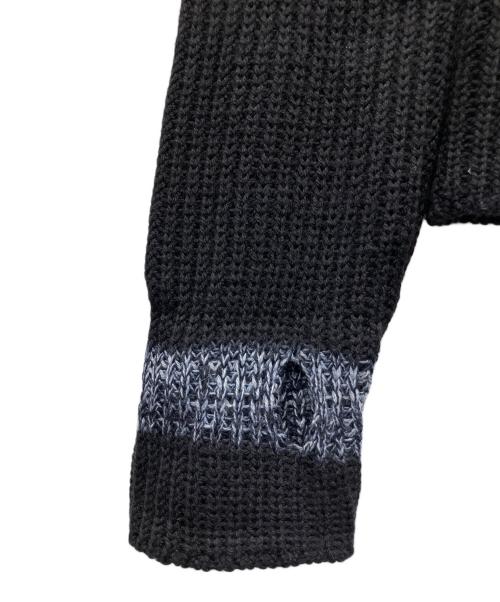 ARMANI COLLEZIONI（アルマーニ コレツィオーニ）ARMANI COLLEZIONI (アルマーニ コレツィオーニ) 薄手ニット ブラック サイズ:XSの古着・服飾アイテム