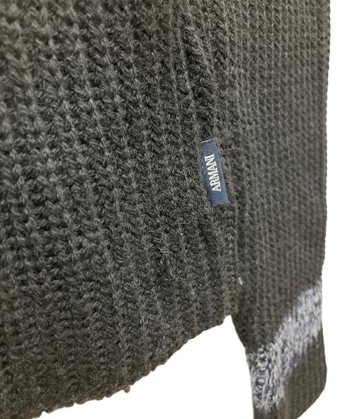 ARMANI COLLEZIONI（アルマーニ コレツィオーニ）ARMANI COLLEZIONI (アルマーニ コレツィオーニ) 薄手ニット ブラック サイズ:XSの古着・服飾アイテム