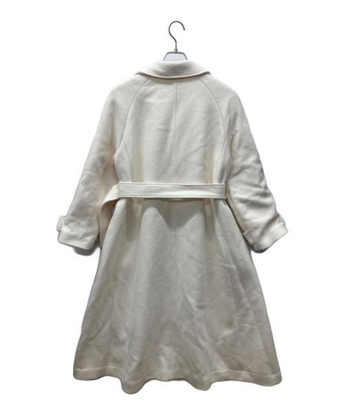 Noela（ノエラ）Noela (ノエラ) ステンカラーコート ホワイト サイズ:Sの古着・服飾アイテム