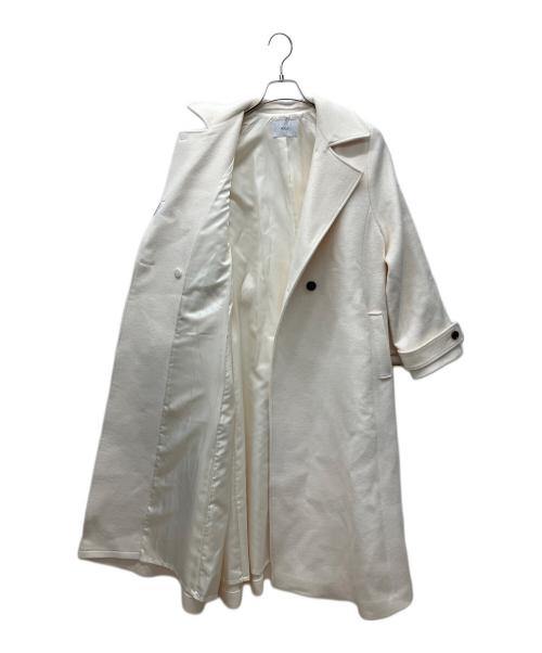 Noela（ノエラ）Noela (ノエラ) ステンカラーコート ホワイト サイズ:Sの古着・服飾アイテム