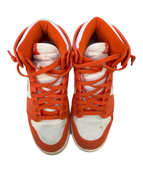 NIKE（ナイキ）NIKE (ナイキ) スニーカー オレンジ×ホワイト サイズ:26.5の古着・服飾アイテム