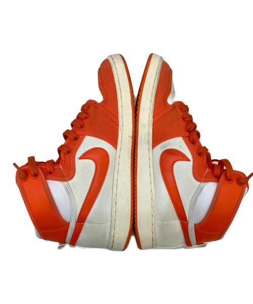 NIKE（ナイキ）NIKE (ナイキ) スニーカー オレンジ×ホワイト サイズ:26.5の古着・服飾アイテム