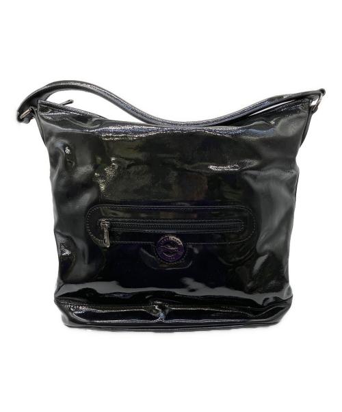 LONGCHAMP（ロンシャン）LONGCHAMP (ロンシャン) ワンショルダーバッグ ブラックの古着・服飾アイテム