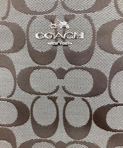 COACH（コーチ）COACH (コーチ) トートバッグ ベージュ×ピンクの古着・服飾アイテム