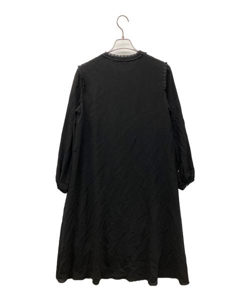 PS Paul Smith（ＰＳポールスミス）PS Paul Smith (ＰＳポールスミス) 長袖ワンピース ブラック サイズ:40の古着・服飾アイテム