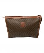 CELINEセリーヌ）の古着「クラッチバッグ」｜ブラウン