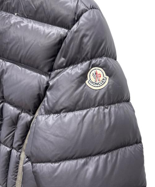 MONCLER（モンクレール）MONCLER (モンクレール) ダウンコート グレー×グリーン サイズ:3の古着・服飾アイテム