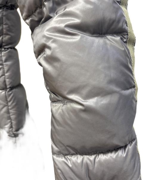 MONCLER（モンクレール）MONCLER (モンクレール) ダウンコート グレー×グリーン サイズ:3の古着・服飾アイテム