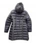 MONCLER (モンクレール) ダウンコート グレー×グリーン サイズ:3：37000円