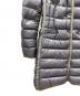 中古・古着 MONCLER (モンクレール) ダウンコート グレー×グリーン サイズ:3：37000円