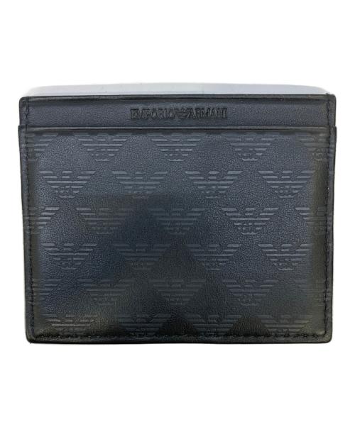EMPORIO ARMANI（エンポリオ アルマーニ）EMPORIO ARMANI (エンポリオ アルマーニ) カードケース ブラックの古着・服飾アイテム