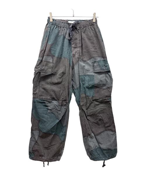 MARKA（マーカ）MARKA (マーカ) ファティーグパンツ ブラック×グリーン サイズ:M　　　　　　　　の古着・服飾アイテム