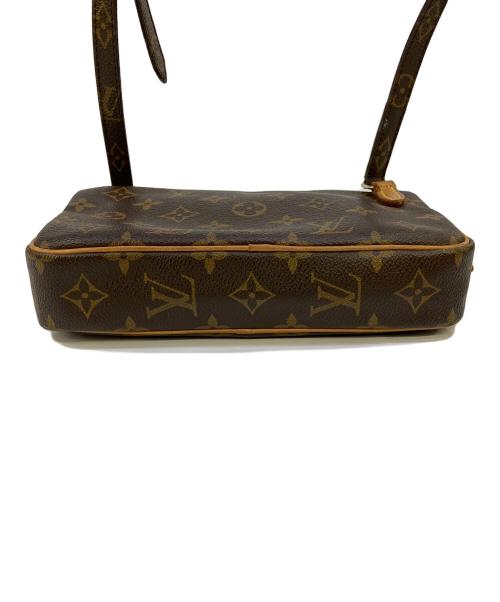 LOUIS VUITTON（ルイ ヴィトン）LOUIS VUITTON (ルイ ヴィトン) ショルダーポーチ/マルリーバンドリエール ブラウンの古着・服飾アイテム