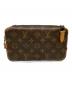 LOUIS VUITTON (ルイ ヴィトン) ショルダーポーチ/マルリーバンドリエール ブラウン：55000円