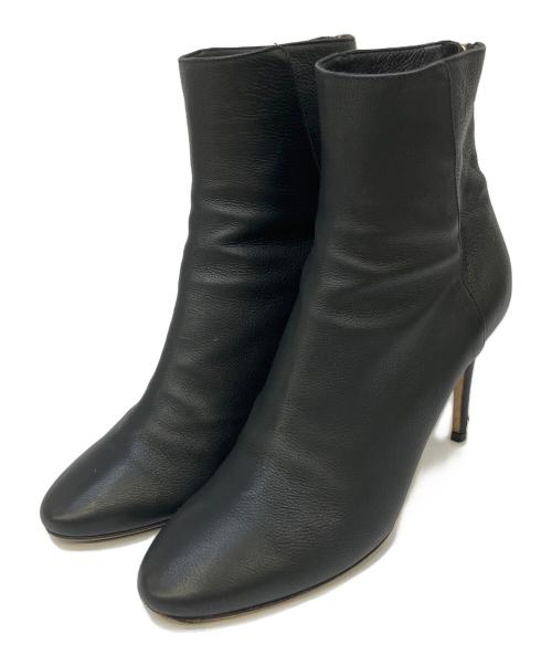 JIMMY CHOO（ジミーチュウ）JIMMY CHOO (ジミーチュウ) ヒールブーツ ブラック サイズ:39の古着・服飾アイテム