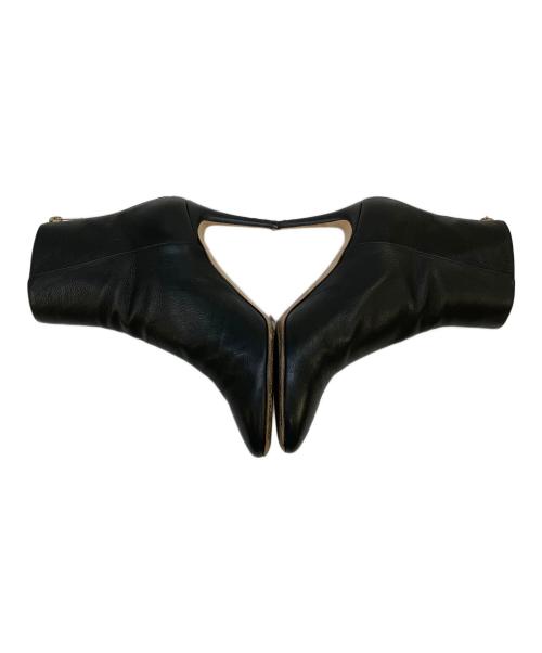 JIMMY CHOO（ジミーチュウ）JIMMY CHOO (ジミーチュウ) ヒールブーツ ブラック サイズ:39の古着・服飾アイテム