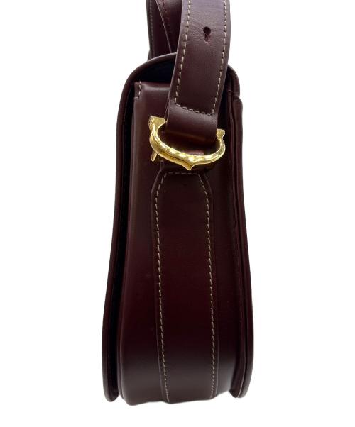 Cartier（カルティエ）Cartier (カルティエ) ショルダーバッグ ワインレッドの古着・服飾アイテム