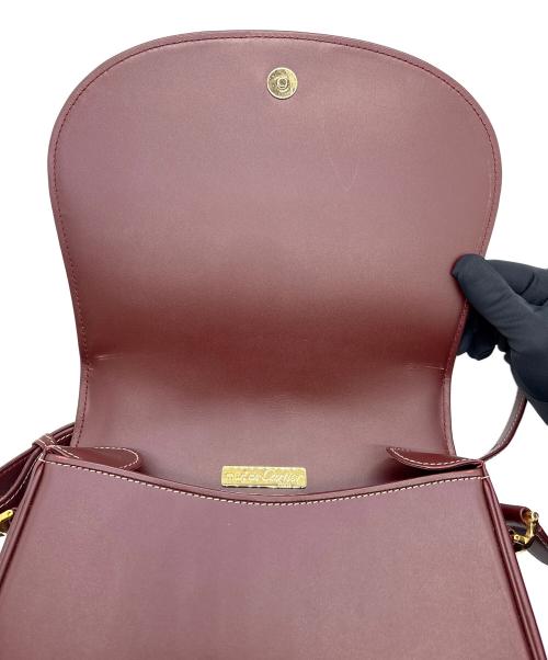 Cartier（カルティエ）Cartier (カルティエ) ショルダーバッグ ワインレッドの古着・服飾アイテム