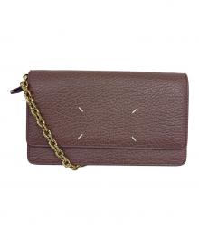 Maison Margiela（メゾンマルジェラ）の古着「チェーンショルダーバッグ」｜ピンク