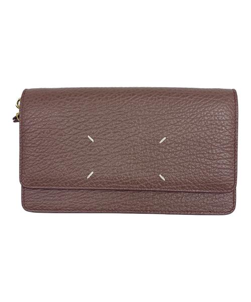 Maison Margiela（メゾンマルジェラ）Maison Margiela (メゾンマルジェラ) チェーンショルダーバッグ ピンクの古着・服飾アイテム