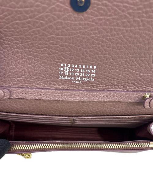 Maison Margiela（メゾンマルジェラ）Maison Margiela (メゾンマルジェラ) チェーンショルダーバッグ ピンクの古着・服飾アイテム