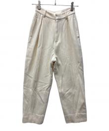 AEWEN MATOPH（イウエン マトフ）の古着「ウールパンツ」｜アイボリー