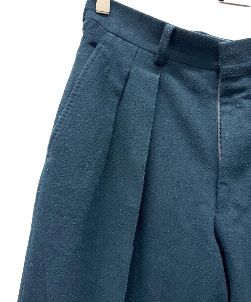 RAINMAKER（レインメーカー）RAINMAKER (レインメーカー) ツータックパンツ ダークグリーン サイズ:3の古着・服飾アイテム