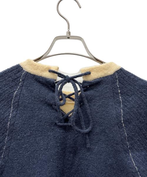 MAISON SPECIAL（メゾンスペシャル）MAISON SPECIAL (メゾンスペシャル) Numbering Knit Body Suit ネイビー サイズ:Freeの古着・服飾アイテム