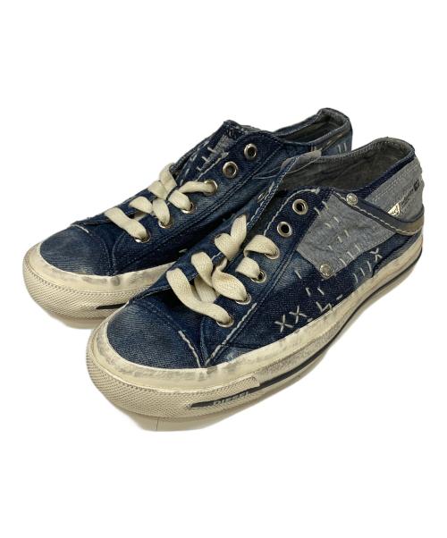 DIESEL（ディーゼル）DIESEL (ディーゼル) ローカットスニーカー ネイビー サイズ:23の古着・服飾アイテム