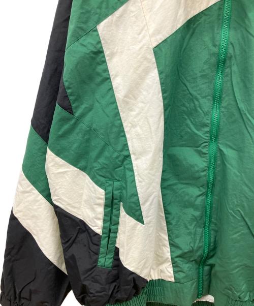 PRO LINE（プロ ライン）PRO LINE (プロ ライン) ナイロンジャケット グリーン×ホワイト サイズ:Lの古着・服飾アイテム