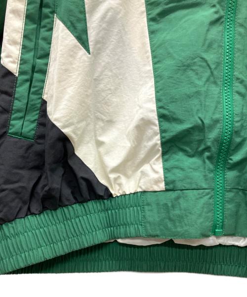 PRO LINE（プロ ライン）PRO LINE (プロ ライン) ナイロンジャケット グリーン×ホワイト サイズ:Lの古着・服飾アイテム