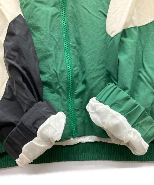 PRO LINE（プロ ライン）PRO LINE (プロ ライン) ナイロンジャケット グリーン×ホワイト サイズ:Lの古着・服飾アイテム