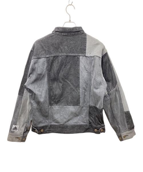 X-LARGE（エクストララージ）X-LARGE (エクストララージ) デニムジャケット ブラック サイズ:Lの古着・服飾アイテム