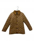 Traditional Weatherwearトラディショナルウェザーウェア）の古着「キルティングハーフコート」｜ブラウン