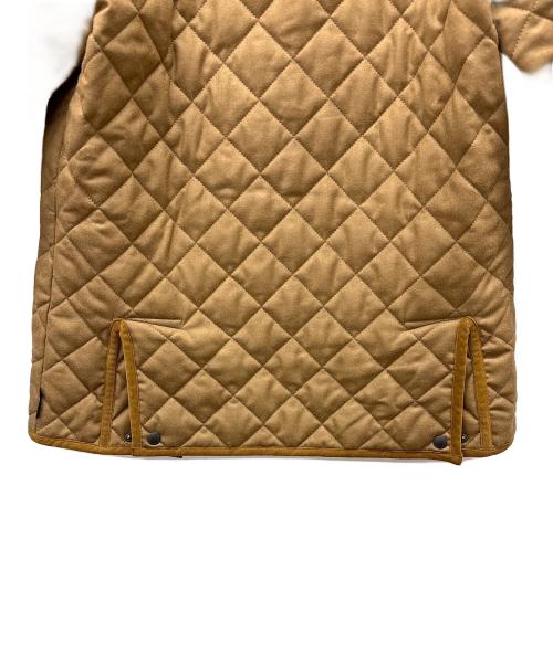 Traditional Weatherwear（トラディショナルウェザーウェア）Traditional Weatherwear (トラディショナルウェザーウェア) キルティングハーフコート ブラウン サイズ:40の古着・服飾アイテム