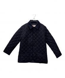 Traditional Weatherwear（トラディショナルウェザーウェア）の古着「キルティングハーフコート」｜ネイビー