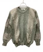 GIVENCHYジバンシィ）の古着「厚手ニット」｜グリーン×ベージュ